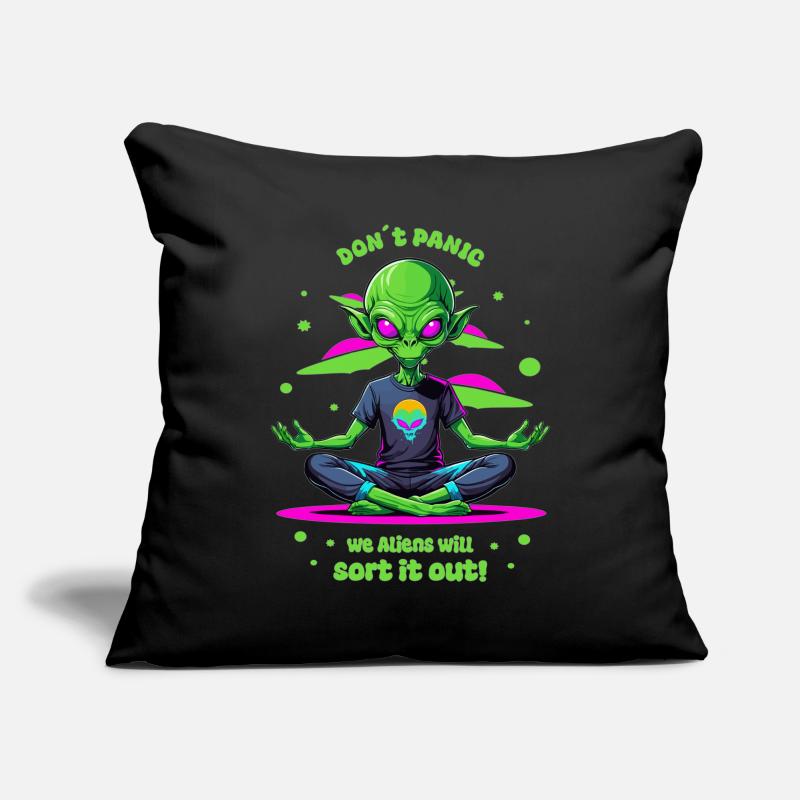 Alien Regulates this ! Sofa pillowcase 17,3'' x 17,3'' (45 x 45 cm)