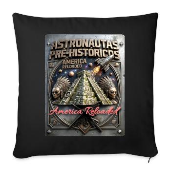 America Reloaded - Sofakissenbezug 45 x 45 cm - Schwarz - Vorne