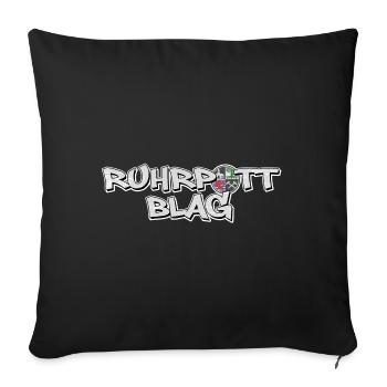 Ruhrpott Gelsenkirchen Blag - Sofa pillowcase 17,3'' x 17,3'' (45 x 45 cm) - black - Front