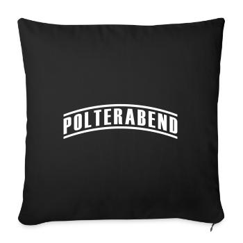 Bachelor party bachelor party - Sofa pillowcase 17,3'' x 17,3'' (45 x 45 cm) - black - Front