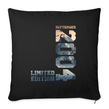 20e anniversaire Original Septembre 2004 Volume 04 - Housse de coussin décorative 45 x 45 cm - noir - Devant