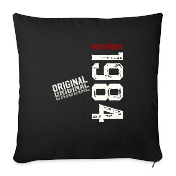 40e anniversaire Légende Novembre 1984 Volume 84 - Housse de coussin décorative 45 x 45 cm - noir - Devant