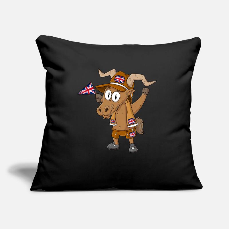 Engländer Steinbock Fan Sofakissenbezug 45 x 45 cm