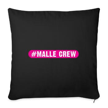 Ibiza Équipage - Housse de coussin décorative 45 x 45 cm - noir - Devant