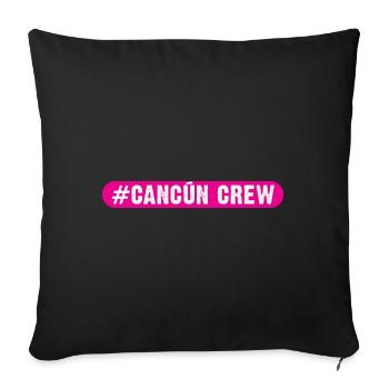 Cancun Crew - Sofakissenbezug 45 x 45 cm - Schwarz - Vorne