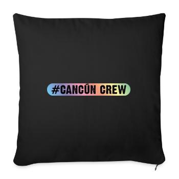 Cancun Crew - Sofakissenbezug 45 x 45 cm - Schwarz - Vorne