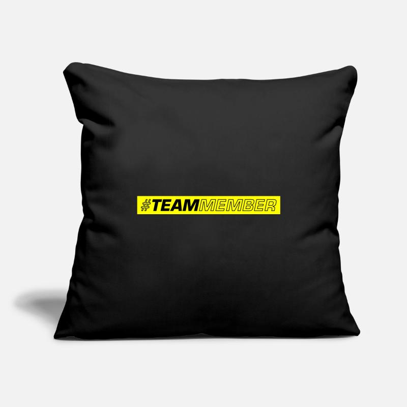 Icône de l’équipe Housse de coussin décorative 45 x 45 cm