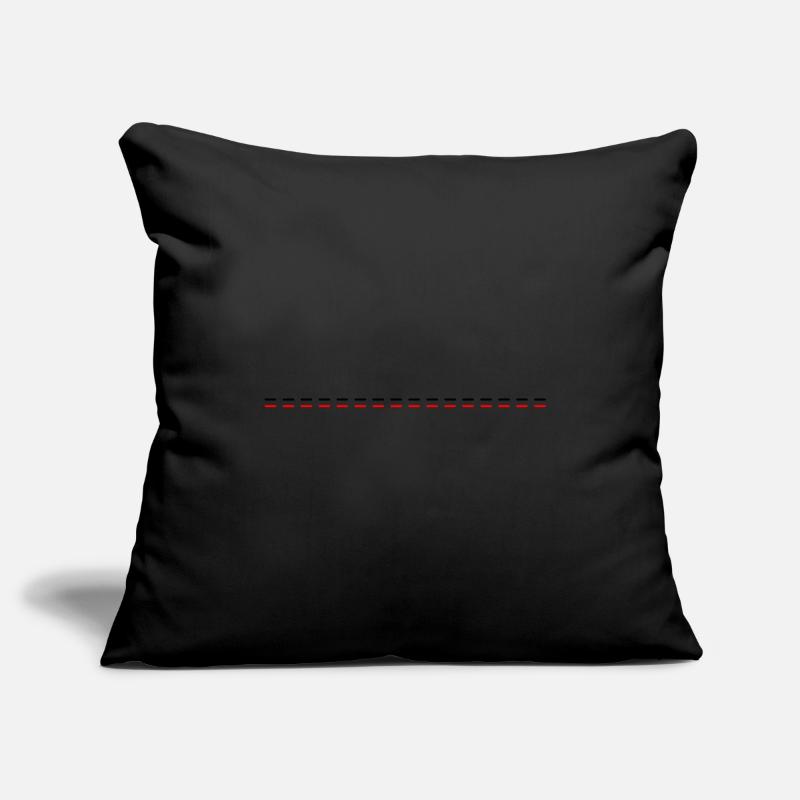 Line dashed Sofa pillowcase 17,3'' x 17,3'' (45 x 45 cm)