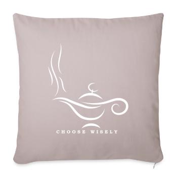 Magic lamp - Sofa pillowcase 17,3'' x 17,3'' (45 x 45 cm) - light taupe - Front