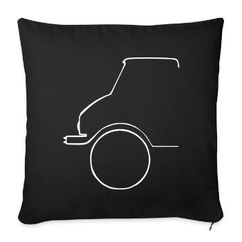 Universal Motor Device - Sofa pillowcase 17,3'' x 17,3'' (45 x 45 cm) - black - Front