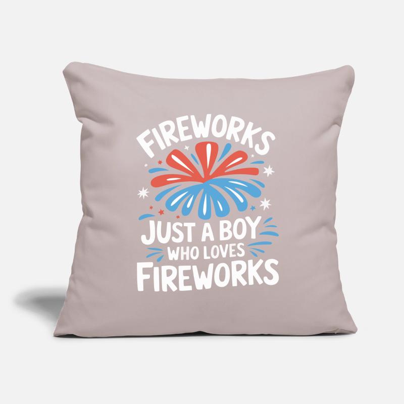 Pyrotechnics Fireworks Pyrotechnics Sofa pillowcase 17,3'' x 17,3'' (45 x 45 cm)