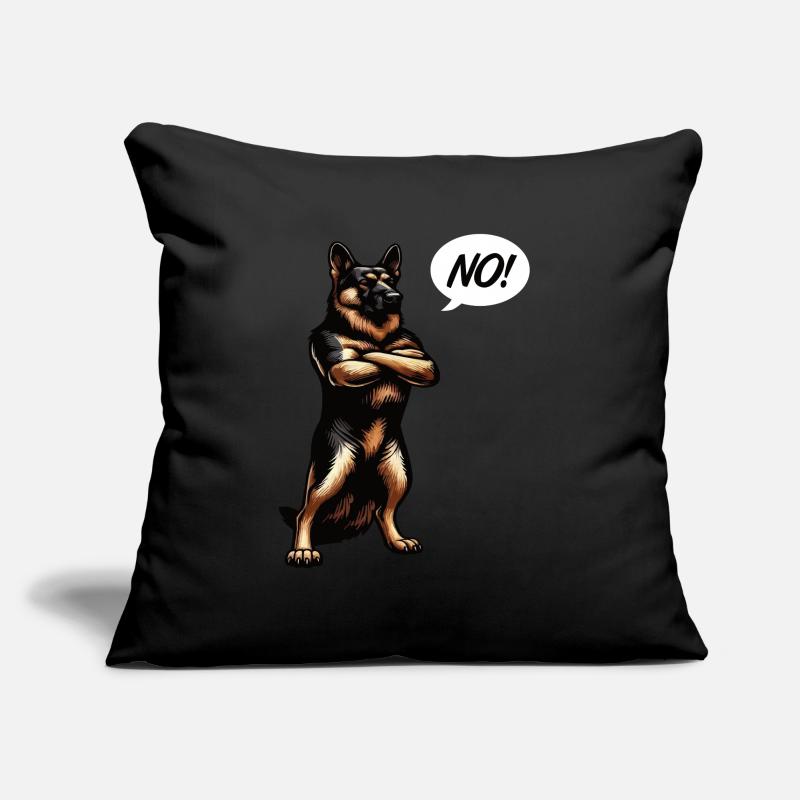 No German Shepherd Shepherd Dogs German Shepherd Sofa pillowcase 17,3'' x 17,3'' (45 x 45 cm)
