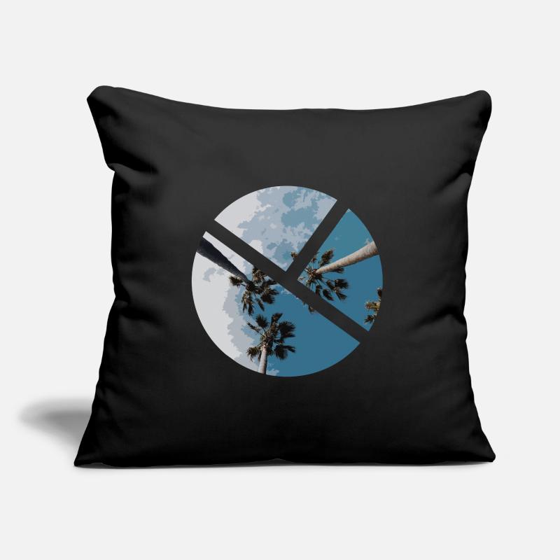 Palm tree Sofa pillowcase 17,3'' x 17,3'' (45 x 45 cm)