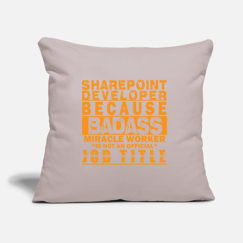 SHAREPOINT DEVELOPER Sofa pillowcase 17,3'' x 17,3'' (45 x 45 cm)