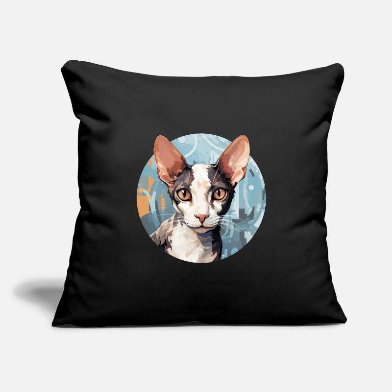 Cornish Rex Katze Sofakissenbezug 45 x 45 cm