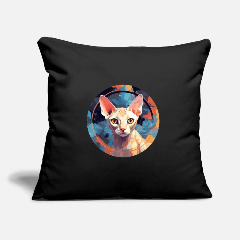Devon Rex Katze Sofakissenbezug 45 x 45 cm