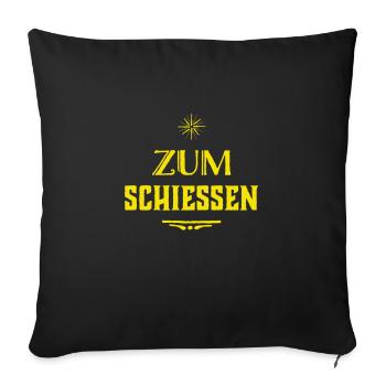 C’est hilarant - Housse de coussin décorative 45 x 45 cm - noir - Devant