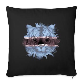 Botswana - Housse de coussin décorative 45 x 45 cm - noir - Devant