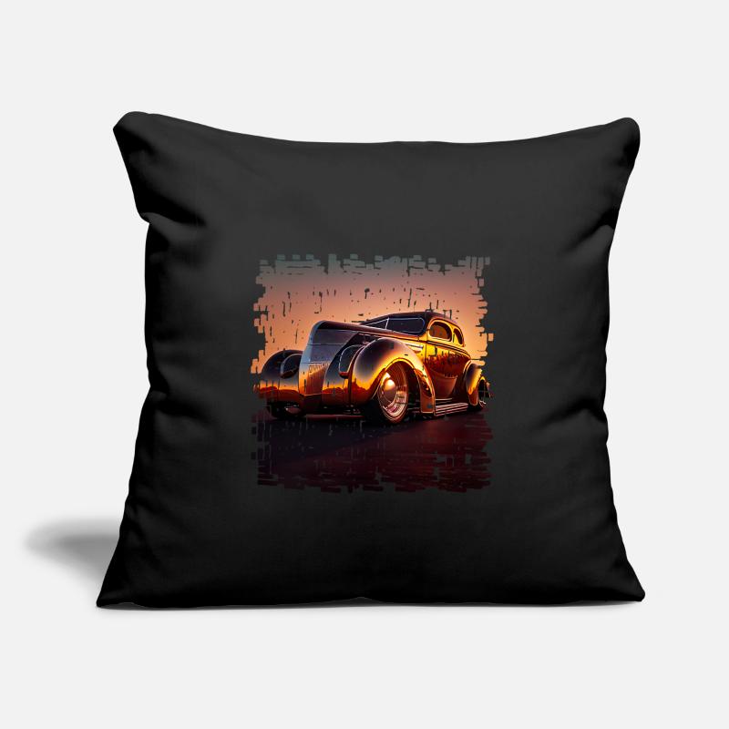 Beschleunigungsrennen oder Drag Racing Sofakissenbezug 45 x 45 cm