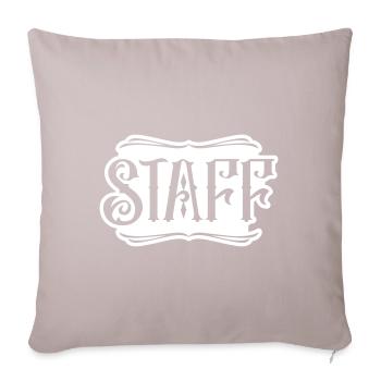 Staff Member - Sofa pillowcase 17,3'' x 17,3'' (45 x 45 cm) - light taupe - Front