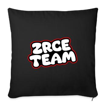 Zrce Team - Sofa pillowcase 17,3'' x 17,3'' (45 x 45 cm) - black - Front