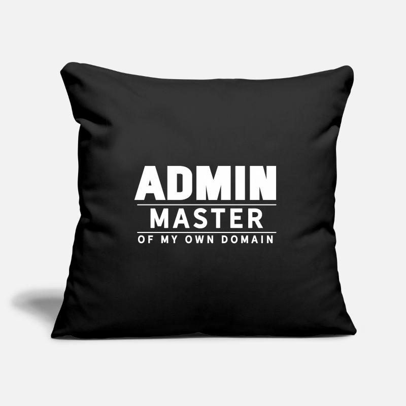 System Admin Funny Computer Sys Admin Sofa pillowcase 17,3'' x 17,3'' (45 x 45 cm)