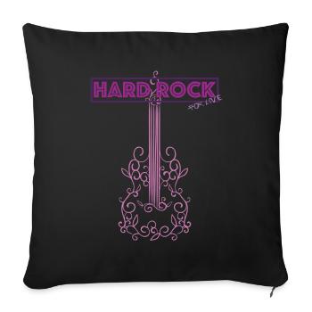 Bachelorette party - Sofa pillowcase 17,3'' x 17,3'' (45 x 45 cm) - black - Front