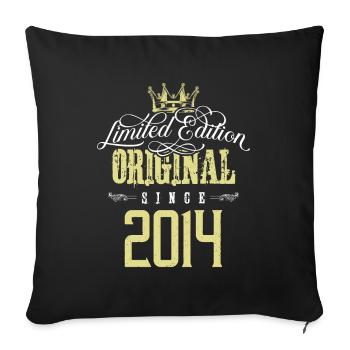 Édition limitée 2014 - Housse de coussin décorative 45 x 45 cm - noir - Devant