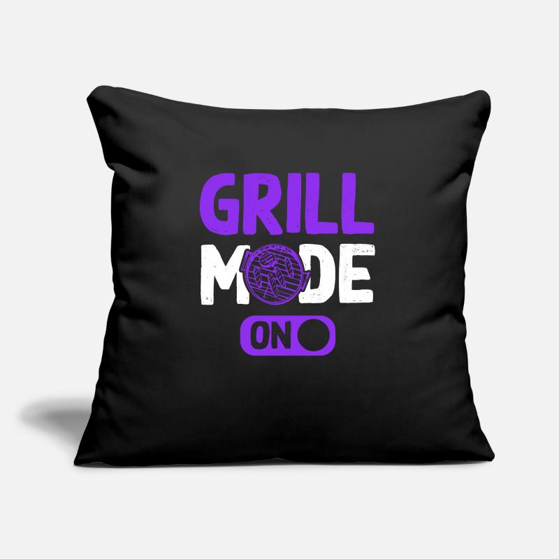 mode grill activé Housse de coussin décorative 45 x 45 cm