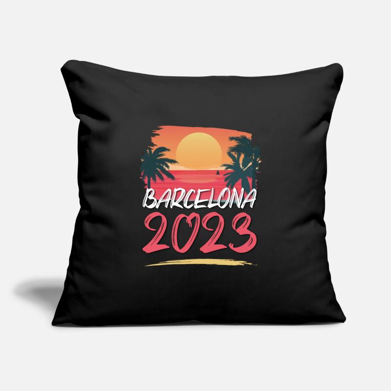Barcelona 2023 Sofakissenbezug 45 x 45 cm
