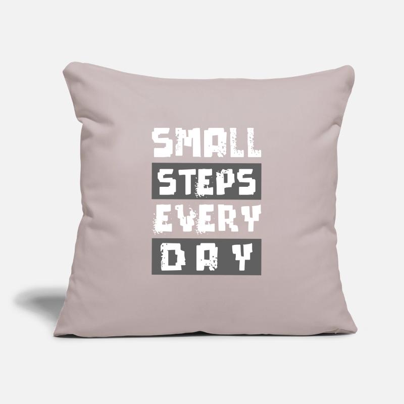Success Small steps Sofa pillowcase 17,3'' x 17,3'' (45 x 45 cm)