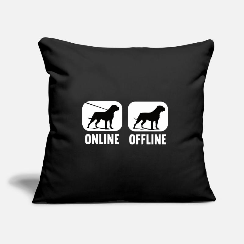 Cane Corso Cane Corso hors ligne Propriétaire de Cane Corso Housse de coussin décorative 45 x 45 cm