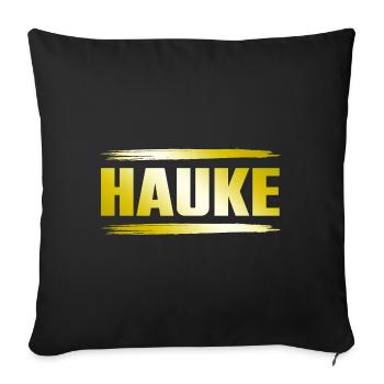 Jennifer - Sofa pillowcase 17,3'' x 17,3'' (45 x 45 cm) - black - Front