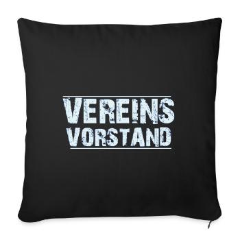 Vereinsvorstand Verein - Sofakissenbezug 45 x 45 cm - Schwarz - Vorne