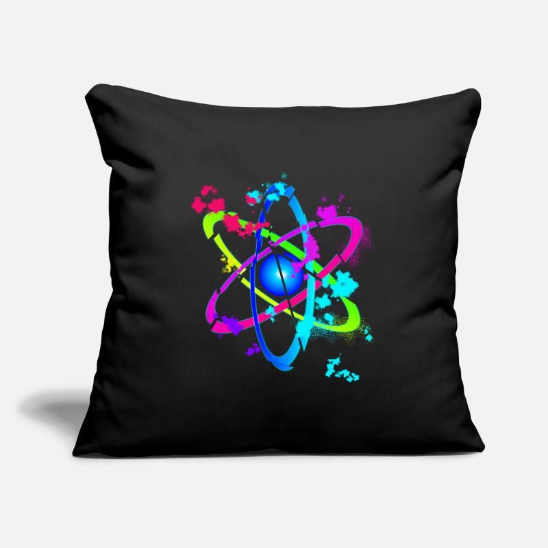 Disrupted atom Sofa pillowcase 17,3'' x 17,3'' (45 x 45 cm)