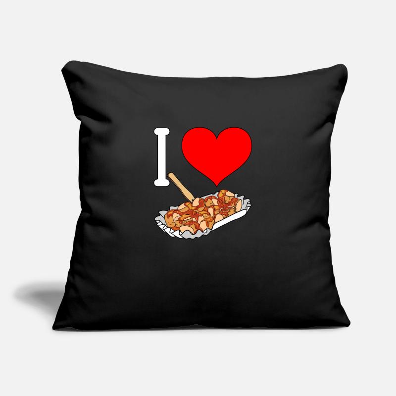 Currywurst Curry Wurst Bratwurst Berliner Ruhrpott Sofa pillowcase 17,3'' x 17,3'' (45 x 45 cm)