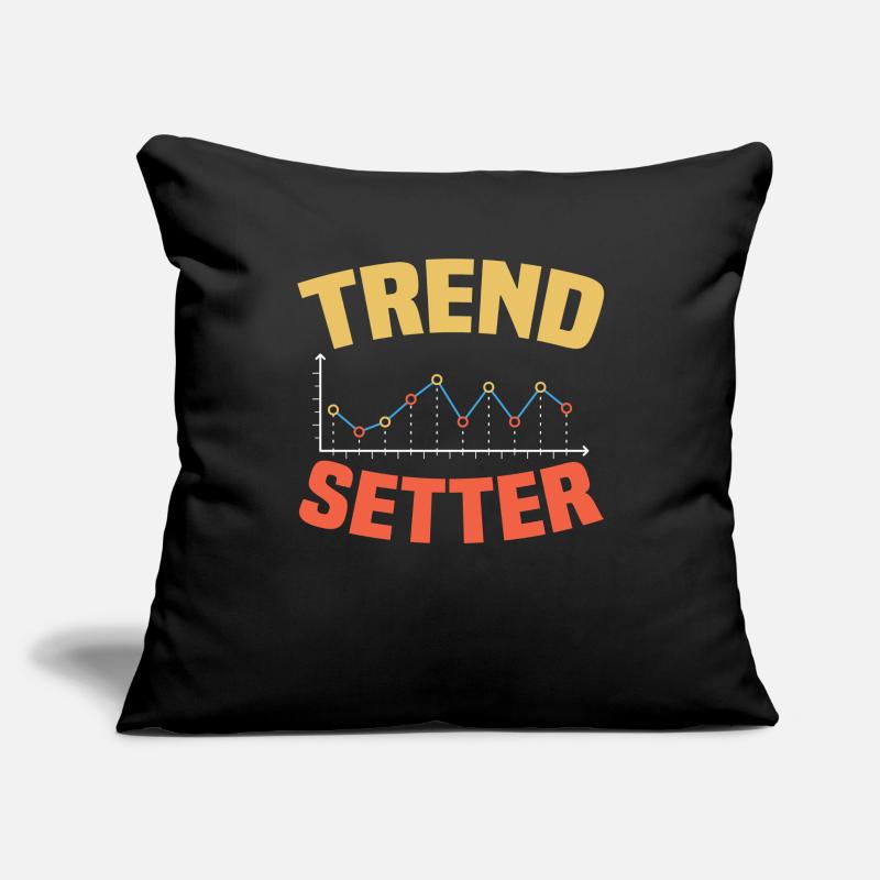 Trendsetter Big Data Analytics-Statistik Sofakissenbezug 45 x 45 cm