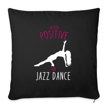 Jazz Dance Jazz Dancing Wear - Sofa pillowcase 17,3'' x 17,3'' (45 x 45 cm) - black - Front