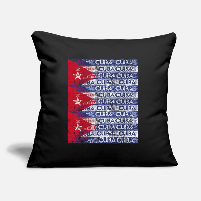 Cuba Cuban flag Sofa pillowcase 17,3'' x 17,3'' (45 x 45 cm)