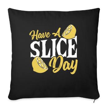 Avoir une tranche de jour Lemonde Stand Lemonade Boss - Housse de coussin décorative 45 x 45 cm - noir - Devant