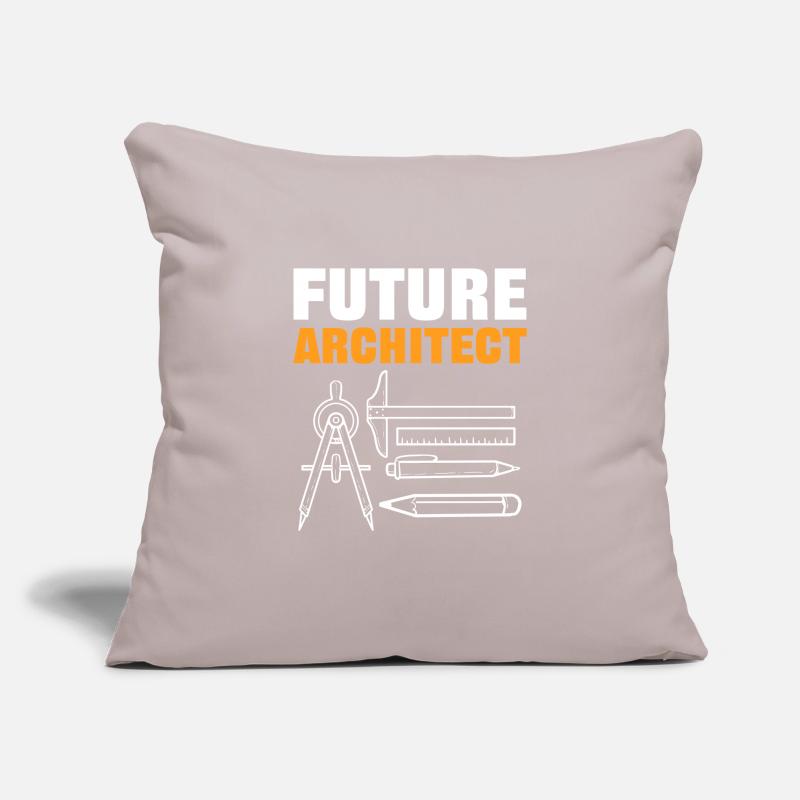 Future Architect Architecture Student Sofa pillowcase 17,3'' x 17,3'' (45 x 45 cm)