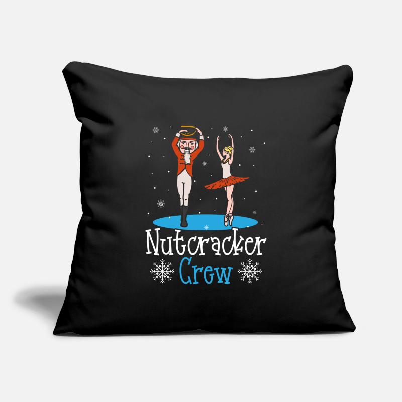 Nutcracker Crew Nutcracker Ballet Dancing Sofa pillowcase 17,3'' x 17,3'' (45 x 45 cm)
