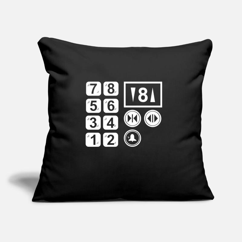 Elevator Buttons Sofa pillowcase 17,3'' x 17,3'' (45 x 45 cm)