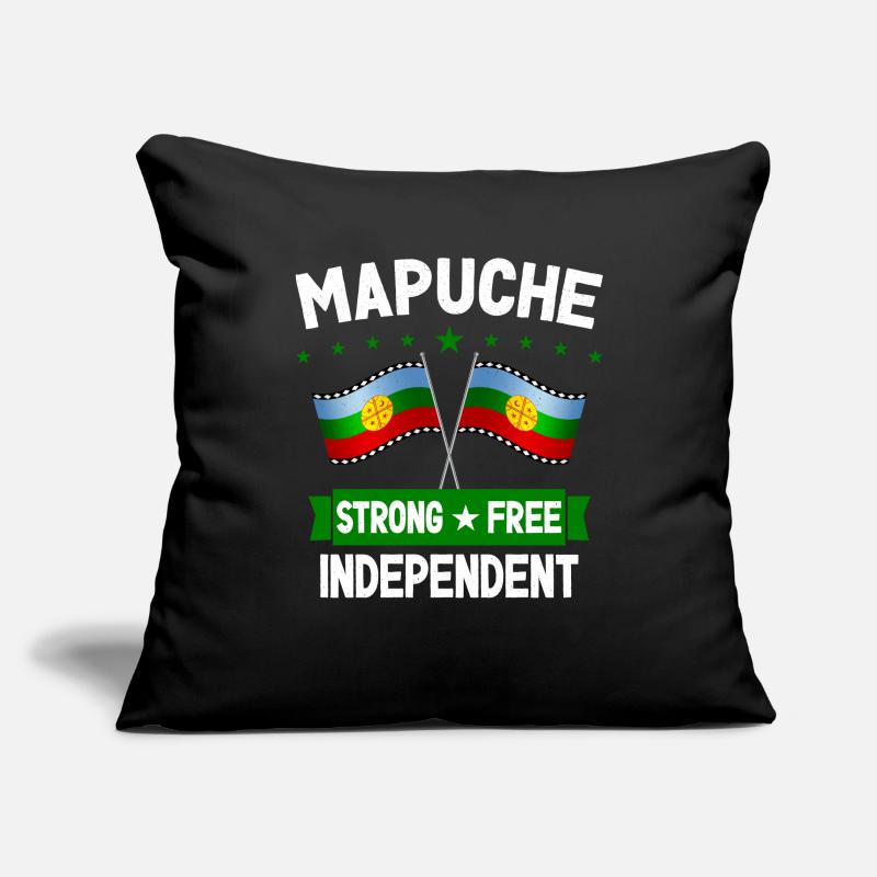 Mapuche Housse de coussin décorative 45 x 45 cm