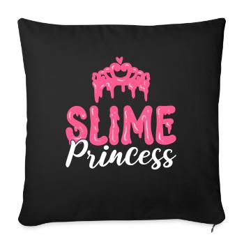 Slime Princess Slime Diy Liquid Lover - Sofa pillowcase 17,3'' x 17,3'' (45 x 45 cm) - black - Front