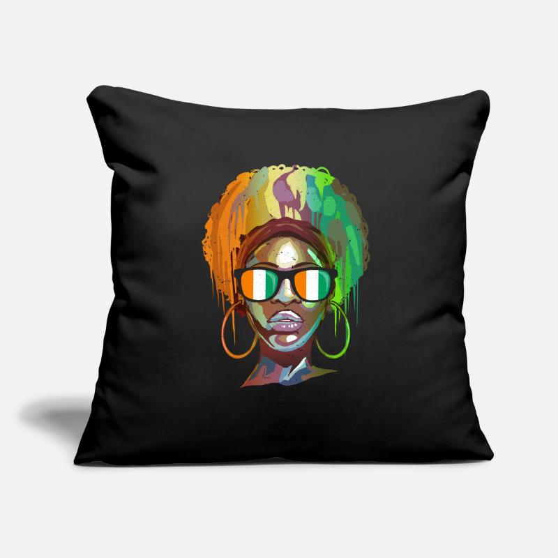 Ivory Coast Sofa pillowcase 17,3'' x 17,3'' (45 x 45 cm)
