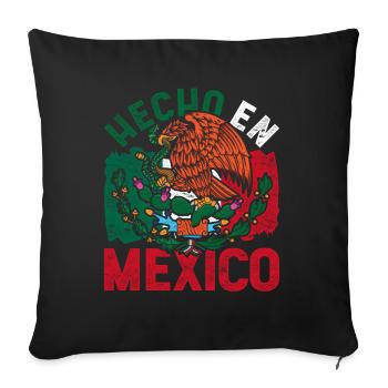 Mexicans Hecho En Mexico Gift Mexico - Sofa pillowcase 17,3'' x 17,3'' (45 x 45 cm) - black - Front