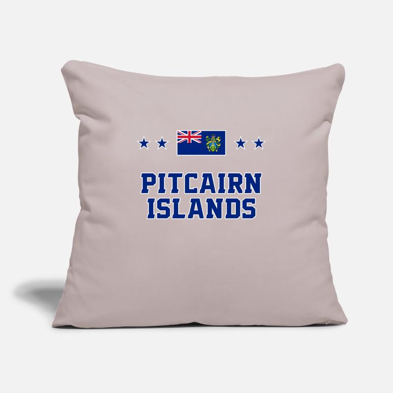 Pitcairn Islands Sofa pillowcase 17,3'' x 17,3'' (45 x 45 cm)