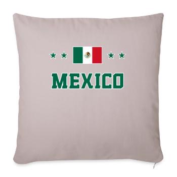 Mexico - Sofa pillowcase 17,3'' x 17,3'' (45 x 45 cm) - light taupe - Front