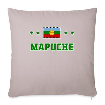 Mapuche - Housse de coussin décorative 45 x 45 cm - taupe clair - Devant